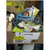 Image 1 : BOX OF MISC. FISHING LURES, REELS, ETC.