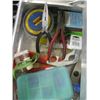 Image 2 : FISHING TACKLE BOX & CONTENTS & LG. ROD HOLDER