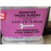 Image 2 : 3 CONTAINERS OF MODIFIED TRUSS SCREWS 11/4X8