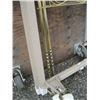 Image 2 : 2 SINGLE BRASS HEADBOARDS AND TWO ROLLER FRAMES