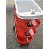 Image 2 : METAL 4 TIER CART ON CASTORS AND SMALL LUGGAGE CART