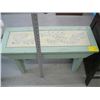 Image 1 : PAINTED BENCH