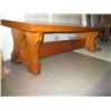 Image 2 : HEAVY WOOD COFFEE TABLE