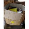 Image 2 : MISC. SANDBAGS, GAMES, BOXES OF MISC., CANNING JARS, ETC.