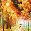 Image 2 : Leonid Afremov (1955-2019) "Light of Autumn" Limited Edition Giclee on Canvas, Numbered and Signed. 