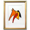 Image 1 : Alexander Calder- Lithograph "DLM141 - LUNE JAUNE ET PORC QUI PIQUE"