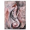 Image 2 : Marta Wiley, Framed Original Mixed Media Painting on Canvas with Letter of Authenticity. (Unsigned)