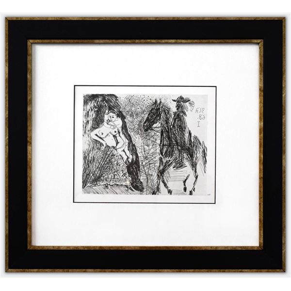 Pablo Picasso- Offset Lithograph "From The 347 Series"