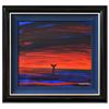 Image 1 : Wyland- Original Painting on Canvas "Whale Tale Over Sunrise"
