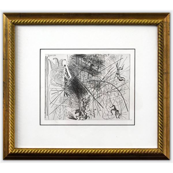 Pablo Picasso- Offset Lithograph "From The 347 Series"