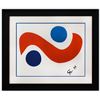 Image 1 : Alexander Calder- Lithograph on Arches Paper "Flying colors - Skybird"