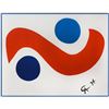 Image 2 : Alexander Calder- Lithograph on Arches Paper "Flying colors - Skybird"