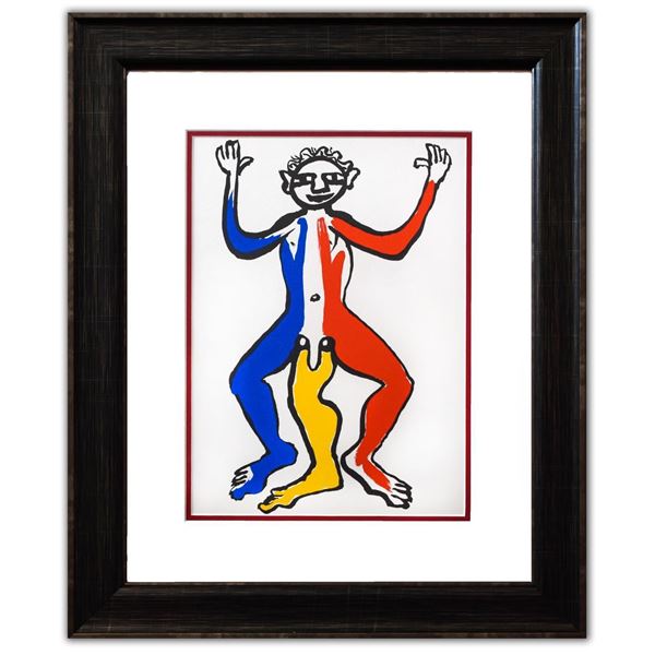 Alexander Calder- Lithograph "DLM212 - Un patriote"