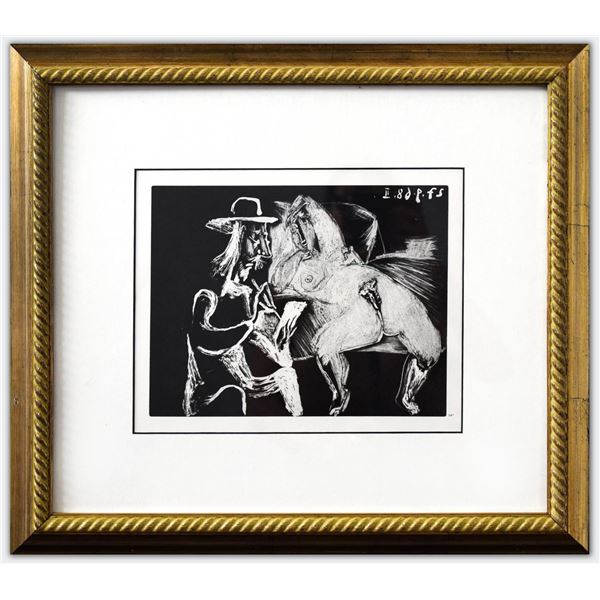 Pablo Picasso- Offset Lithograph "From The 347 Series"