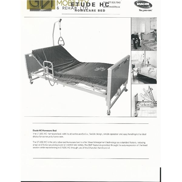 Etude HC Homecare Bed - Brand new in box (never used, never opened) OFF SITE PICKUP in Saskatoon
