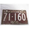 Image 2 : Pair of 1930 Sask License Plates
