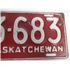 Image 3 : 1946 Sask License Plate
