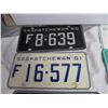 Image 2 : 10 Farm Plates - Saskatchewan 1960-69