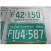 Image 6 : 10 Farm Plates - Saskatchewan 1960-69