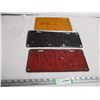 Image 7 : 1926,27,29 Sask License Plates