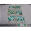 Image 1 : Sask License Plates -1977,78,79 stickers