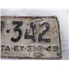 Image 3 : 1949 Alberta License Plate