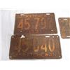 Image 2 : 1930-31-40 Sask License Plates