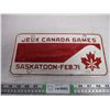 Image 1 : Jeux Canada Gambes Feb 1971 license plate