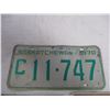Image 2 : 1970,71,73 Sask License Plates