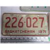 Image 3 : 1970,71,73 Sask License Plates