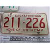 Image 4 : 1970,71,73 Sask License Plates