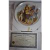 Image 2 : 4 Collector Plates with certificates