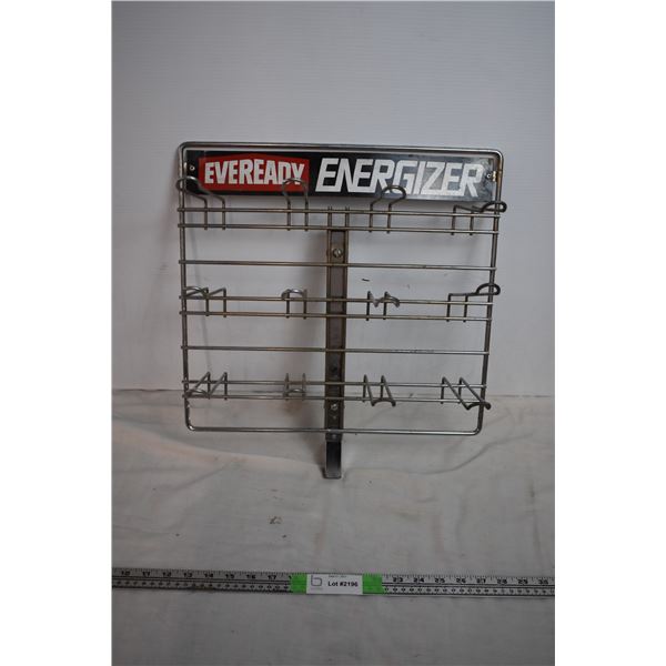 Wire Battery Display Rack