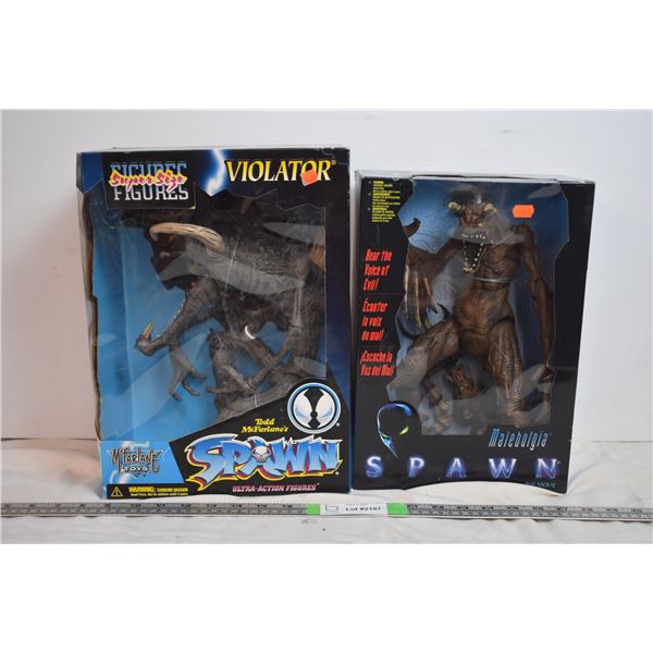 2 Spawn Action Figures