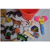 Image 3 : Farm Animals, wooden blocks, misc toys