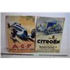 Image 1 : Racecar tin signs - 20" x 14"