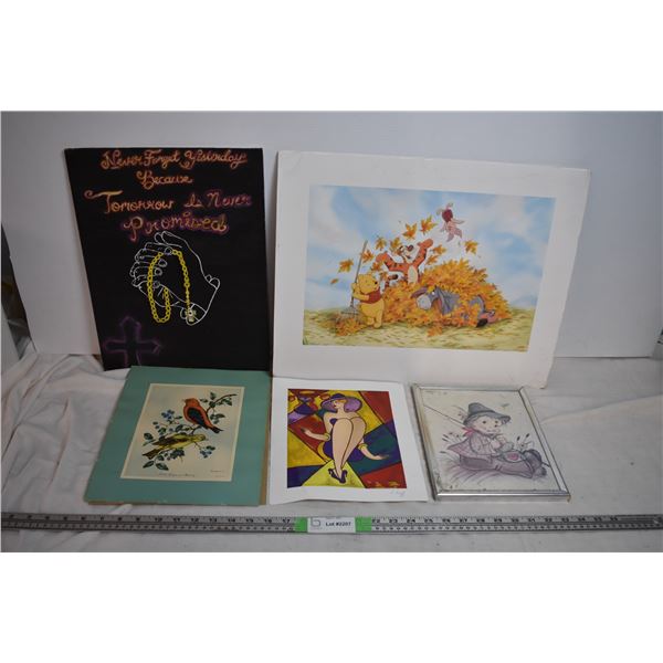 Framed Picture and Prints