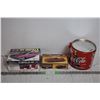 Image 1 : Model cars + Coca cola can-bank