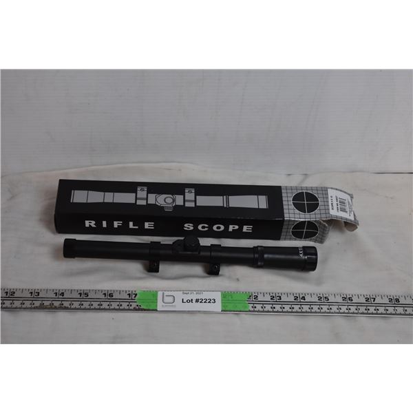 Rifle Scope 4x15 - Item No 64027