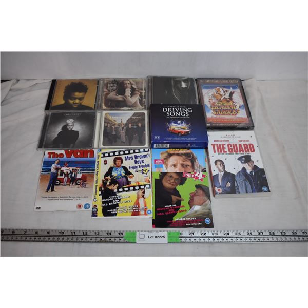 Lot of CDs and Movies