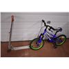 Image 1 : Kids BMX type bike + scooter