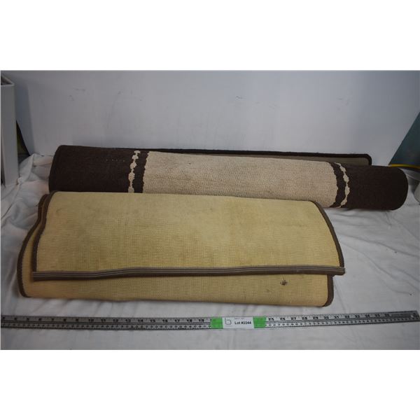 Two Floor Rugs for shop entrance