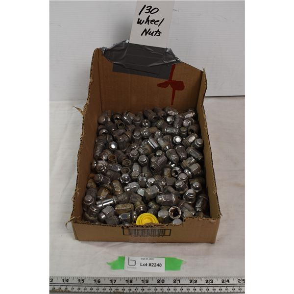 Box of 100+ wheel nuts