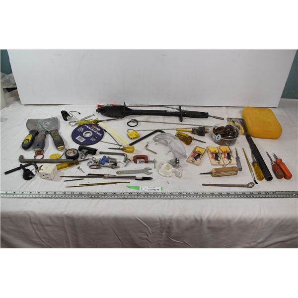 Assorted box of tools