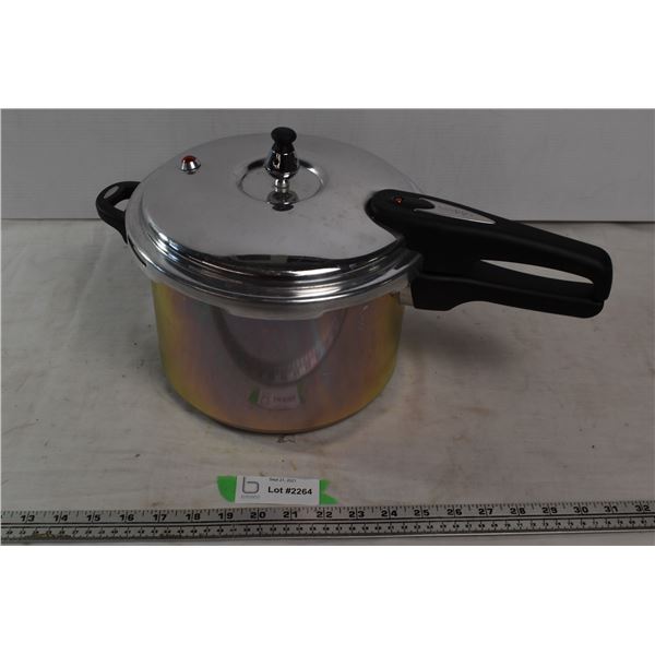 Mirro pressure cooker. Not tested.