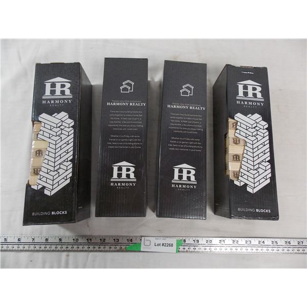 Lot of Jenga wood blocks - 4