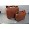 Image 1 : Pair of Gas Cans - 9.4L + 23L
