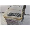 Image 3 : large pail of roofing nails 1 1/4"