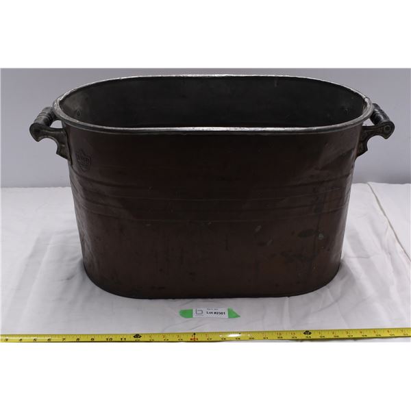 Copper Boiler Tub