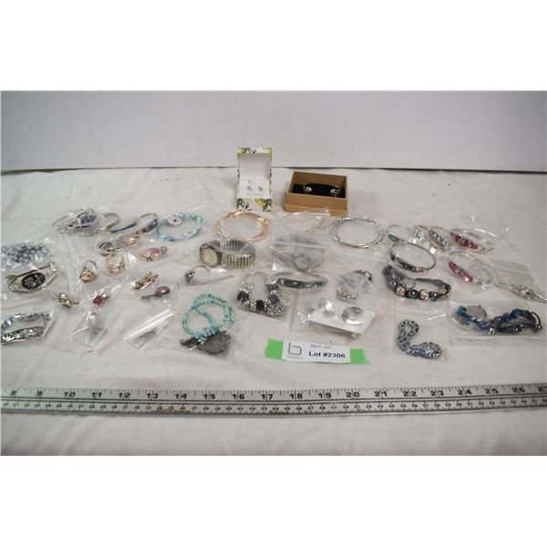 Lot of Jewellery - bracelets, watches, misc